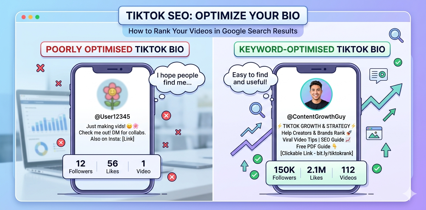 TikTok videos ranking in Google Search results example